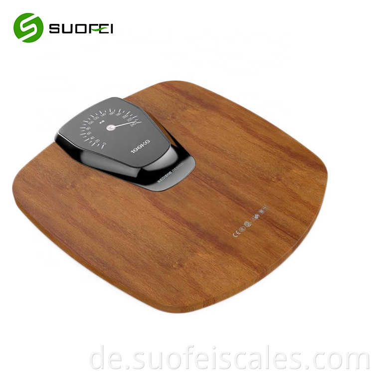 SF180A Hot Sale Bambus Digital Body Gewichtsweilskala Elektronische Badezimmer Holzskala